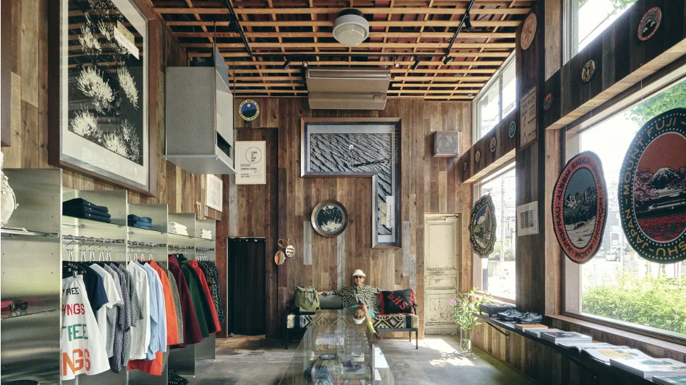 Inside Tokyo concept store Words, Sounds, Colours and Shapes