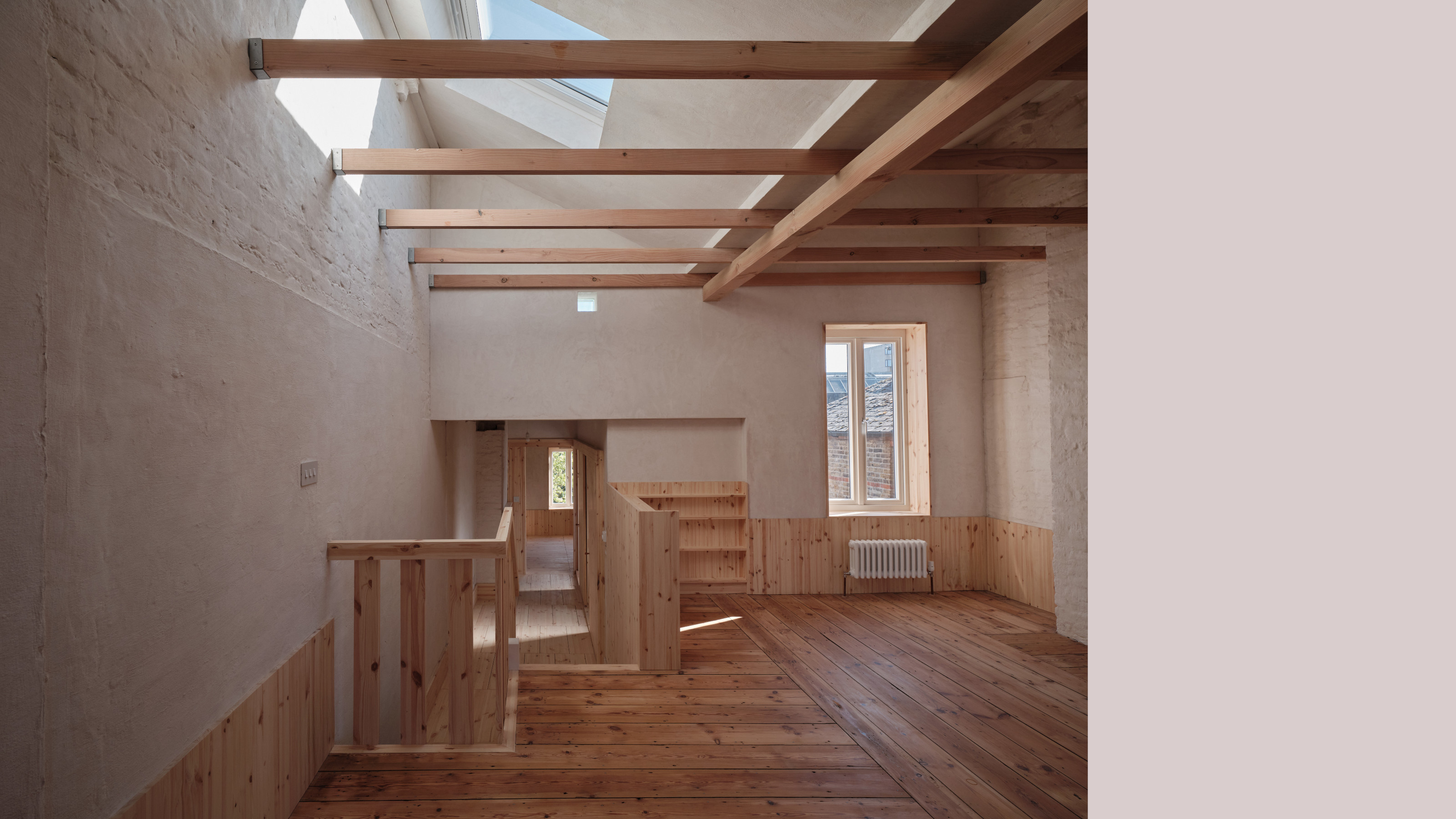 The open plan upper floor at artist&rsquo;s space by Maich Swift in Hackney