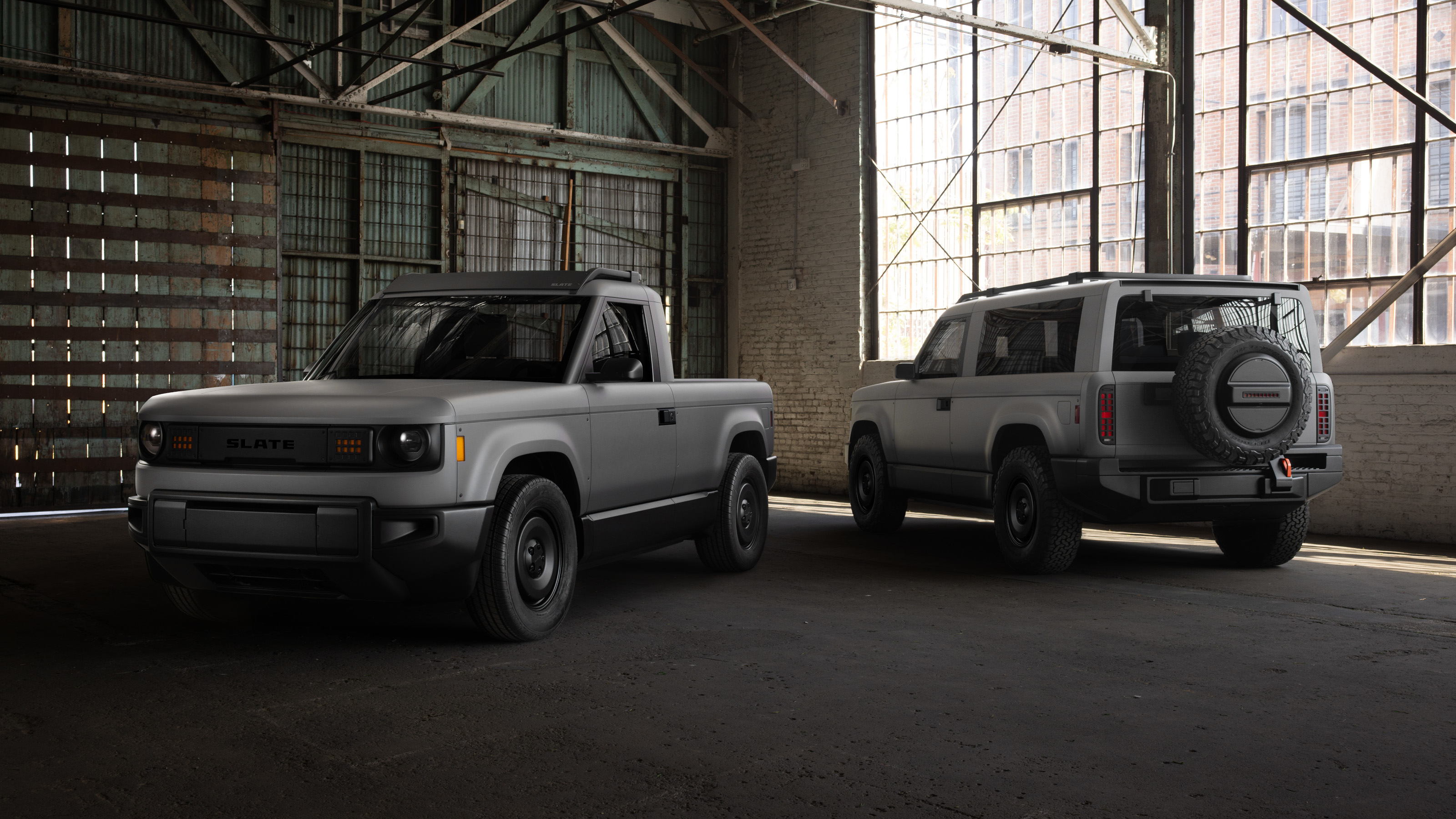 The Slate electric pick-up truck