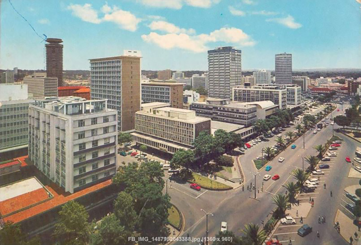 archive view of Nairobi referenced in the Pan-African architecture biennale 2026 