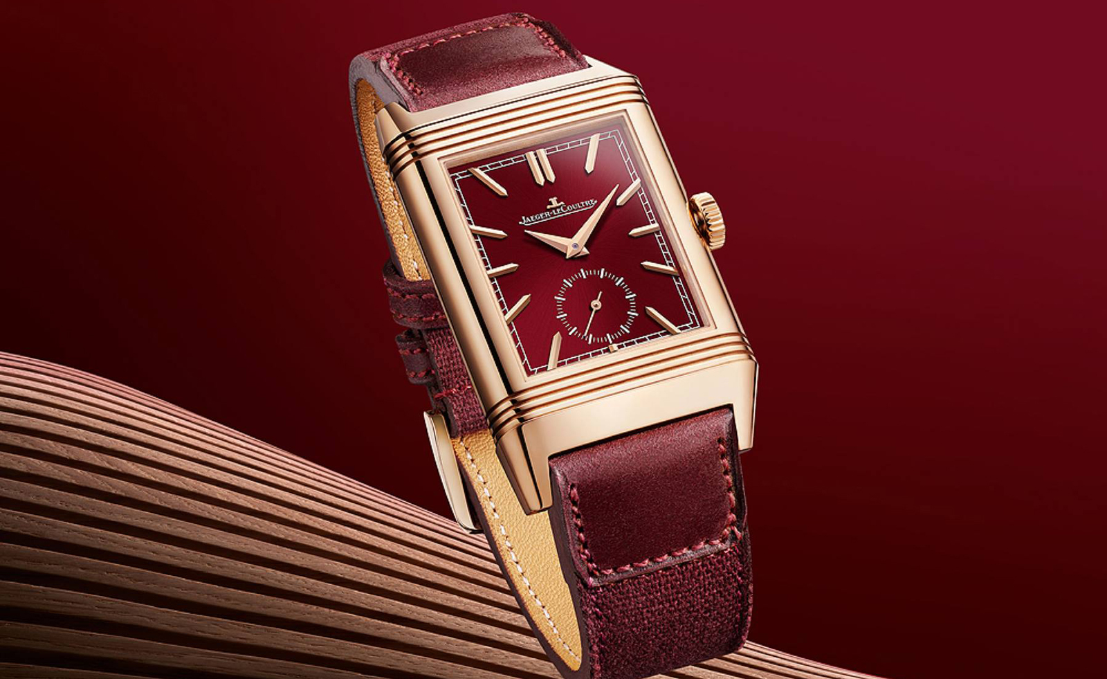 red dial watch