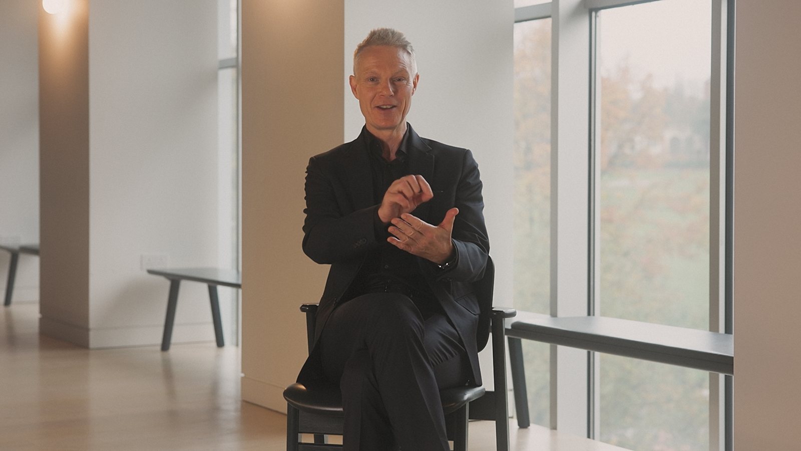 Tim Marlow and reMarkable Paper Pro tablet